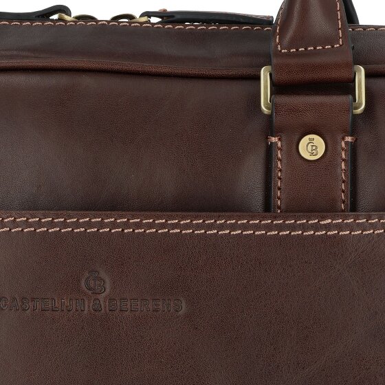 Castelijn & Beerens Verona briefcase RFID leather 41 cm laptop compartment