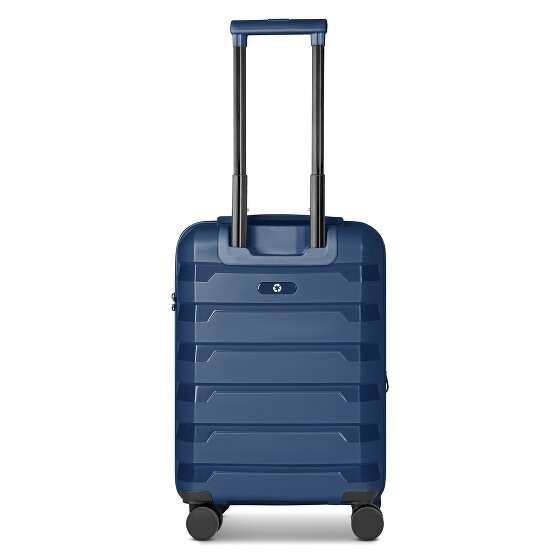 d&n South Dakota 4 wheels Cabin trolley S 56 cm with expansion pleat