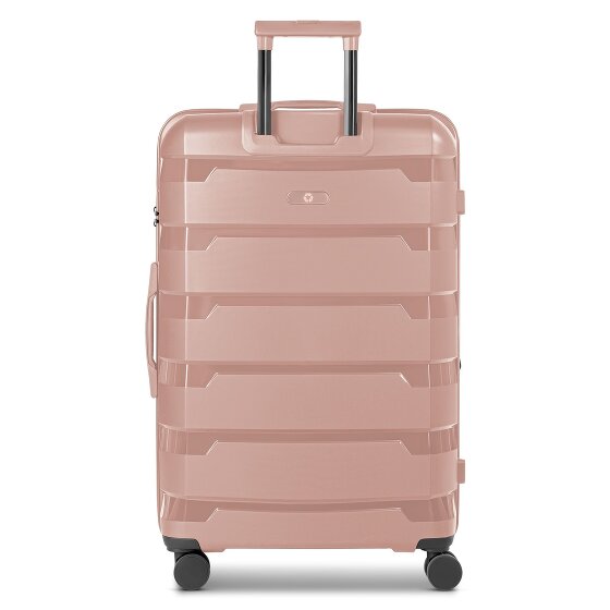 d&n South Dakota 4 wheels Trolley L 76 cm with expansion pleat