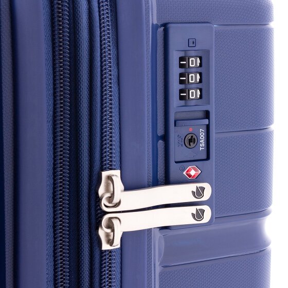 Gladiator 3800 4 wheels Cabin trolley 55 cm with expansion pleat