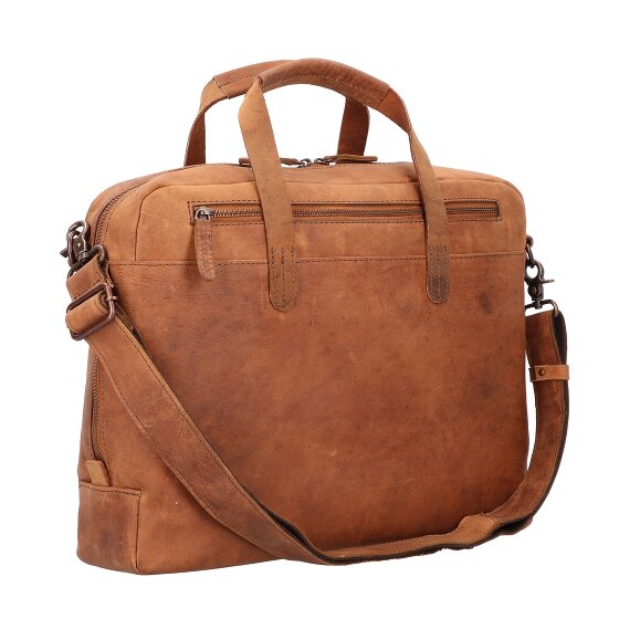 Harold's Antic briefcase leather 39 cm laptop compartment
