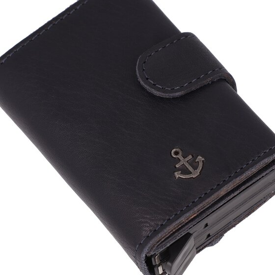 Harbour 2nd Anchor Love Robin 2 Credit card case RFID protection Leather 6 cm