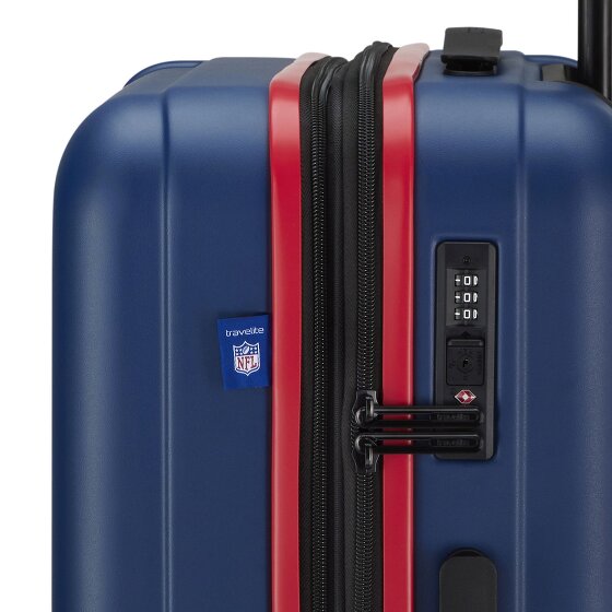 Travelite travelite x NFL 4 wheels Trolley M 67 cm Expandable