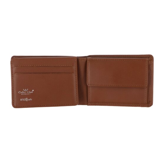 Golden Head Polo Wallet RFID protection Genuine Leather 11 cm