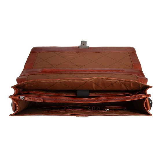 The Chesterfield Brand Salvatore Briefcases Messenger Leather 42 cm Laptop compartment