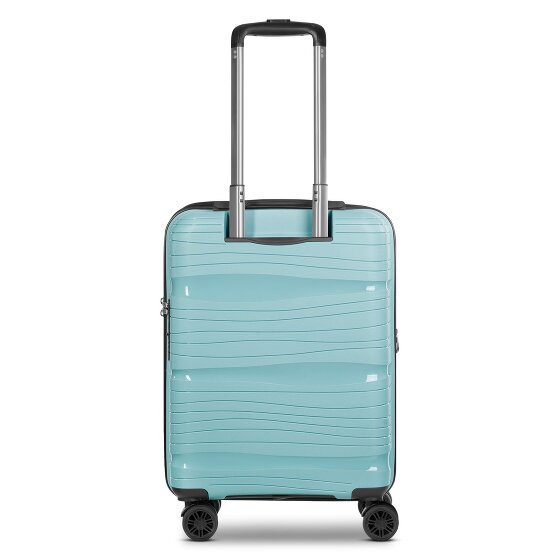 d&n Travel Line 4300-Plus 4 wheels Cabin trolley S 55 cm with expansion pleat