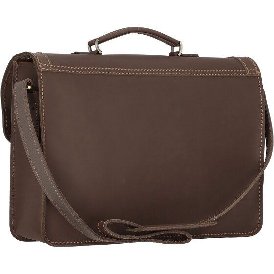 Mika Reed briefcase leather 39 cm