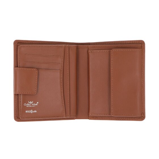 Golden Head Polo wallet RFID leather 10 cm