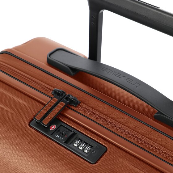 Travelite Dynamiic 4 wheels Trolley L 76 cm with expansion pleat