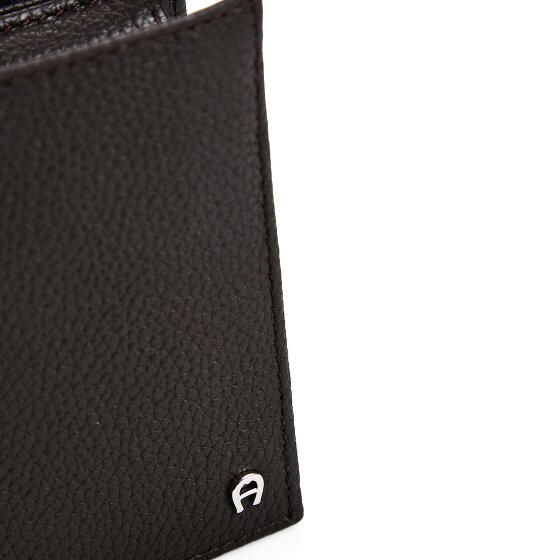 Aigner Mica Wallet RFID protection Genuine Leather 12.5 cm