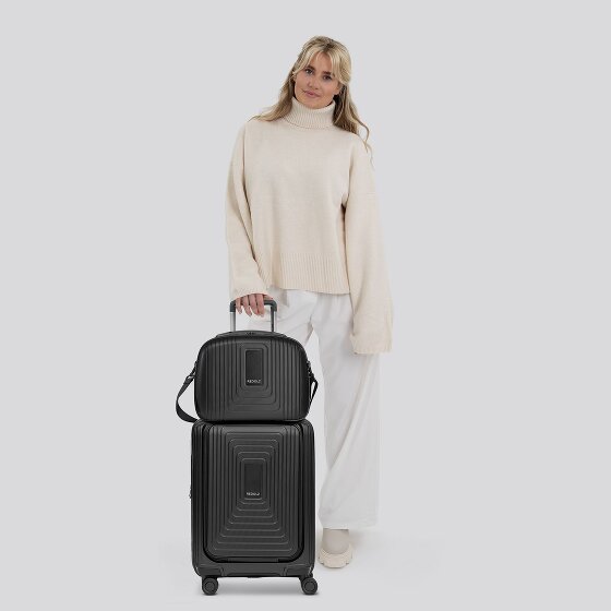 Redolz Essentials 14 suitcase set 2 pcs. cabin trolley with stretch fold + beauty case