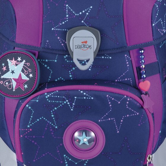 DerDieDas ErgoFlex Tiny LED School bag set