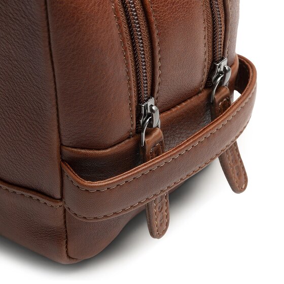 The Chesterfield Brand Montelaro Toiletry bag Genuine Leather 27 cm