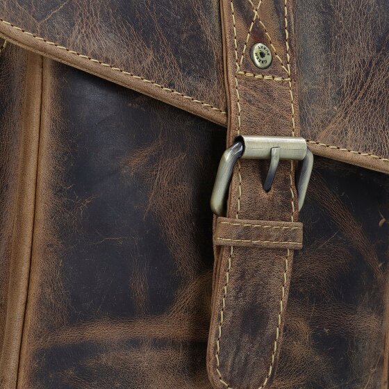 Greenburry Vintage Messenger Leather 40 cm Laptop compartment