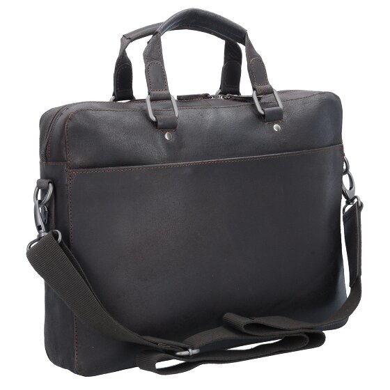 Leonhard Heyden Dakota briefcase leather 37 cm