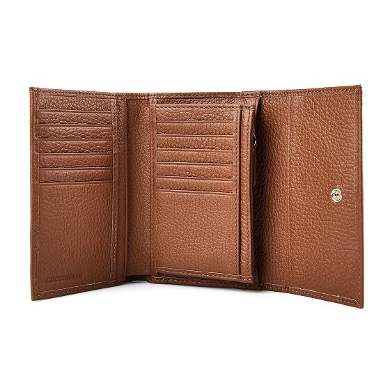 Coccinelle Metallic Soft wallet leather 14 cm