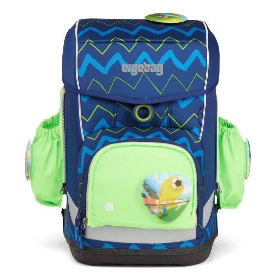 ergobag Accessories Fluo Led Side Pockets Safety Set 3pcs.