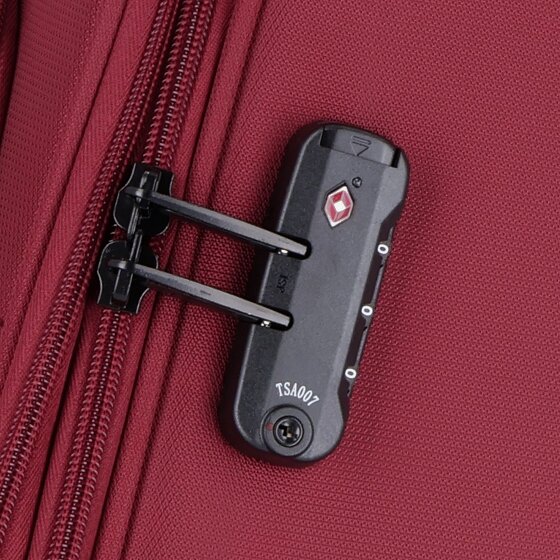 d&n Travel Line 9704 4 wheels Suitcase set 3-piece with expansion pleat