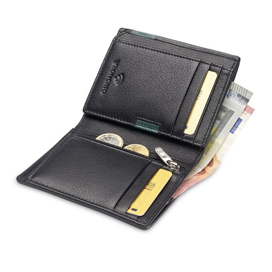 Roncato Monaco Wallet Leather 9 cm