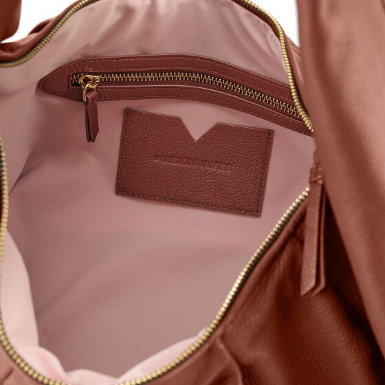 LES VISIONNAIRES Greta Shoulder Bag Genuine Leather 37 cm