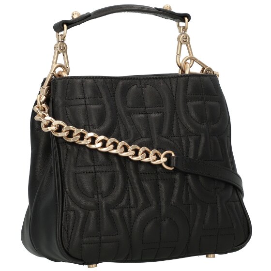 Aigner Diadora handbag leather 20 cm