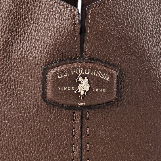 U.S. Polo Assn. Chestnut Shoulder Bag 27 cm