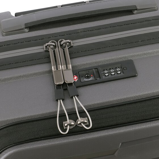 Travelite Air Base 4 wheels Cabin suitcase 55 cm Laptop compartment