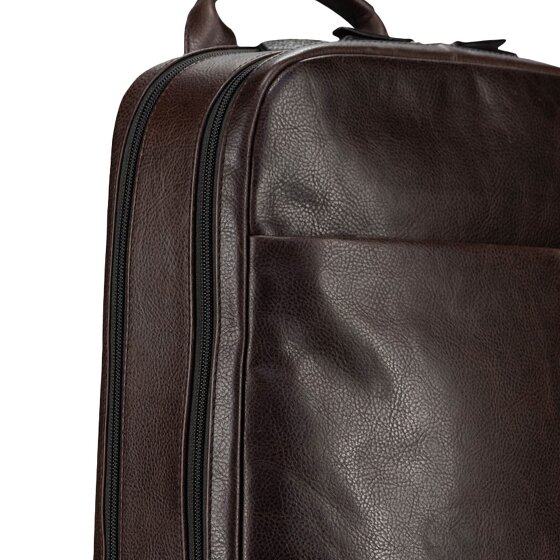Jost London Daypack Genuine Leather 44 cm Laptop compartment