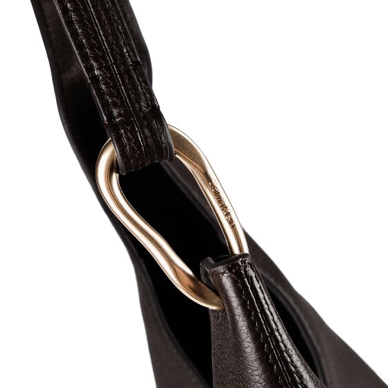Calvin Klein Slouchy Shoulder Bag Genuine Leather 44 cm