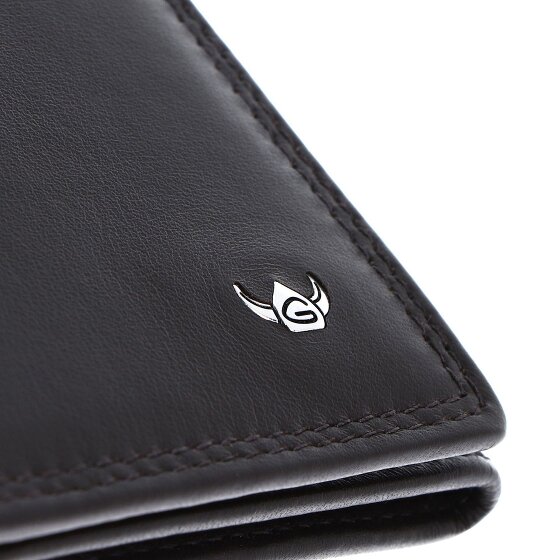 Golden Head Polo Wallet RFID protection Genuine Leather 10 cm