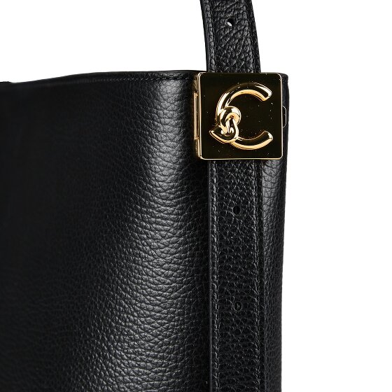 Coccinelle C-Me Lock Shoulder Bag Leather 29 cm