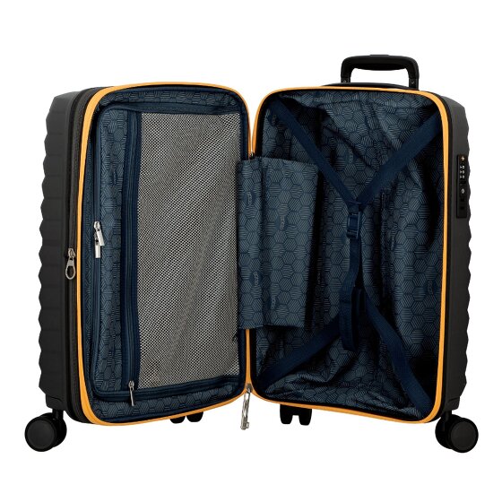 Jump Xwave 4 wheels Cabin trolley 55 cm with expansion pleat