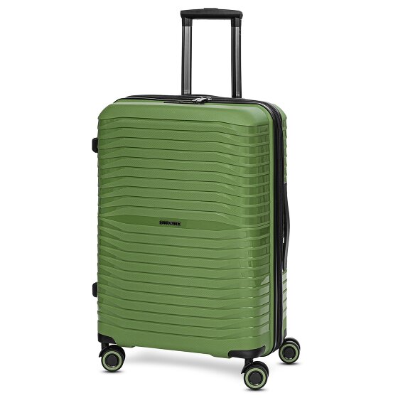 Stratic Shine 4 wheels Suitcase set 3-piece with expansion pleat
