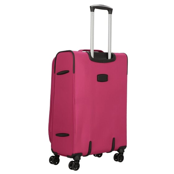 d&n Travel Line 6704 4 Roll Suitcase Set 3pcs.