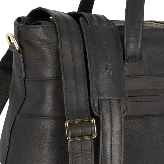 Plevier Edge Briefcase RFID protection Leather 40 cm Laptop compartment