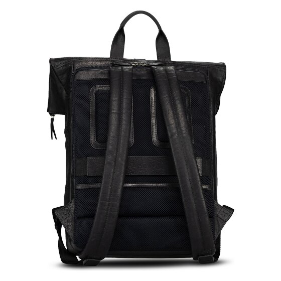 Jost Glasgow Daypack RFID protection Genuine Leather 42 cm Laptop compartment