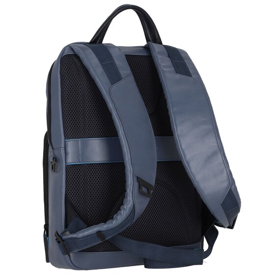 Piquadro Blue Square Revamp Backpack RFID Leather 42 cm Laptop compartment