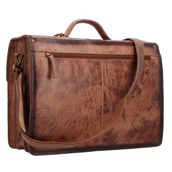 Greenland Nature Mascu & Line Briefcase Leather 40 cm