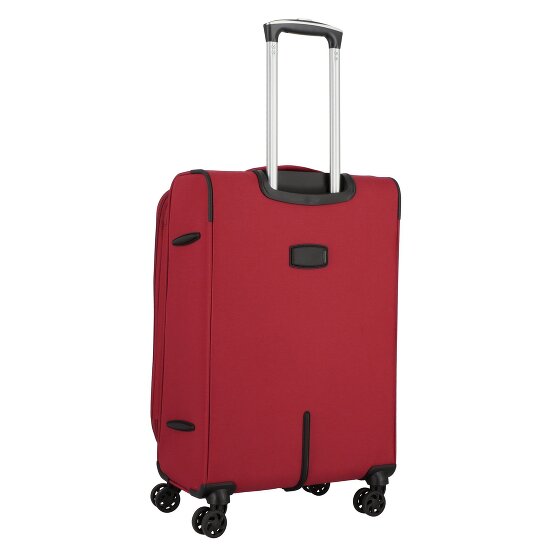 d&n Travel Line 6804 4 Roll Suitcase Set 3pcs.