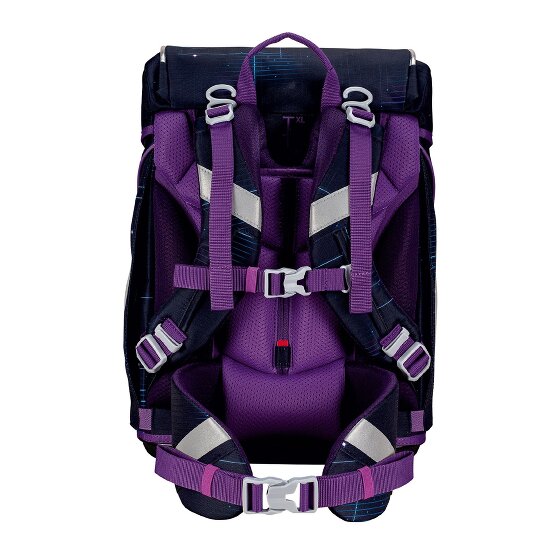 Scout Alpha Safety Light School bag set 5-piece