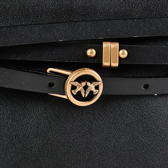 PINKO Love Bag Shoulder Bag Genuine Leather 26 cm