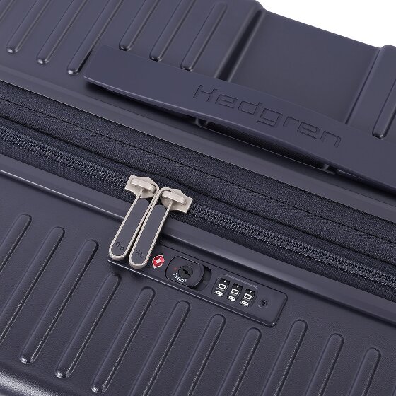 Hedgren Raku 4 wheels Trolley 65.5 cm with expansion pleat