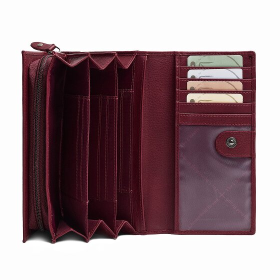 The Chesterfield Brand Valetta Wallet RFID protection Genuine Leather 18 cm