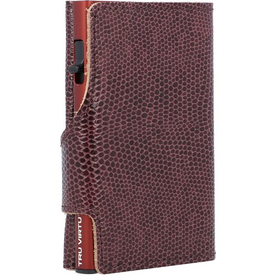 Tru Virtu Click & Slide credit card case RFID leather 6.5 cm