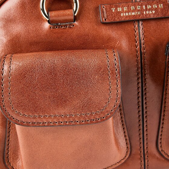 The Bridge Flora Handbag Leather 26 cm