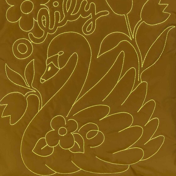 Oilily Quilted Flowers Skylari Shopper Bag 34 cm