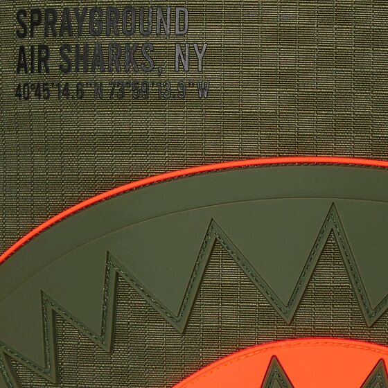 Sprayground Shark Central Army Daypack 45.5 cm Laptop compartment