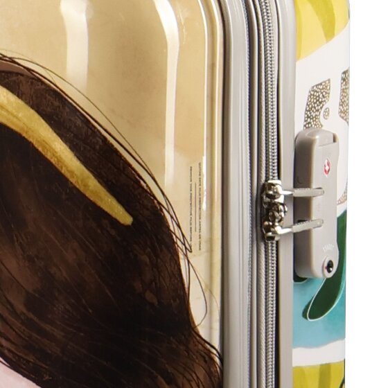 Anekke Muse 4 wheels Cabin trolley 55 cm with expansion pleat