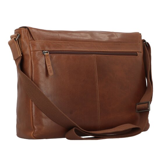 Greenburry Vintage Briefcases Messenger Leather 40 cm Laptop compartment