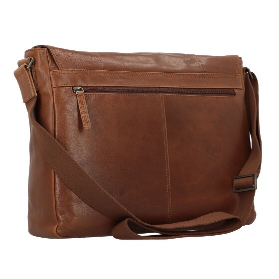Greenburry Vintage Briefcases Messenger Leather 40 cm Laptop compartment